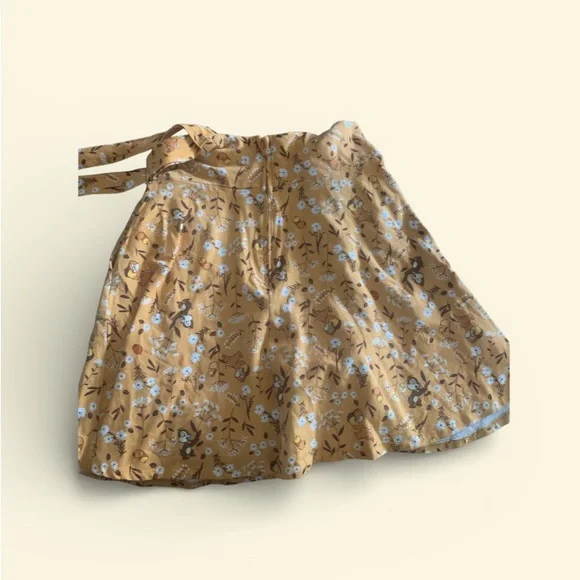 Hot Topic Disney Chip 'N' Dale Fall Floral Suspender Skirt - Picture 4 of 11